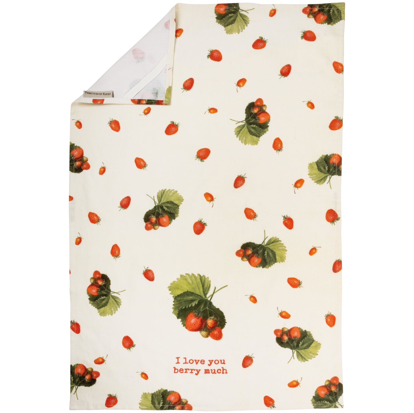 I Love You Berry Much Kitchen Towel