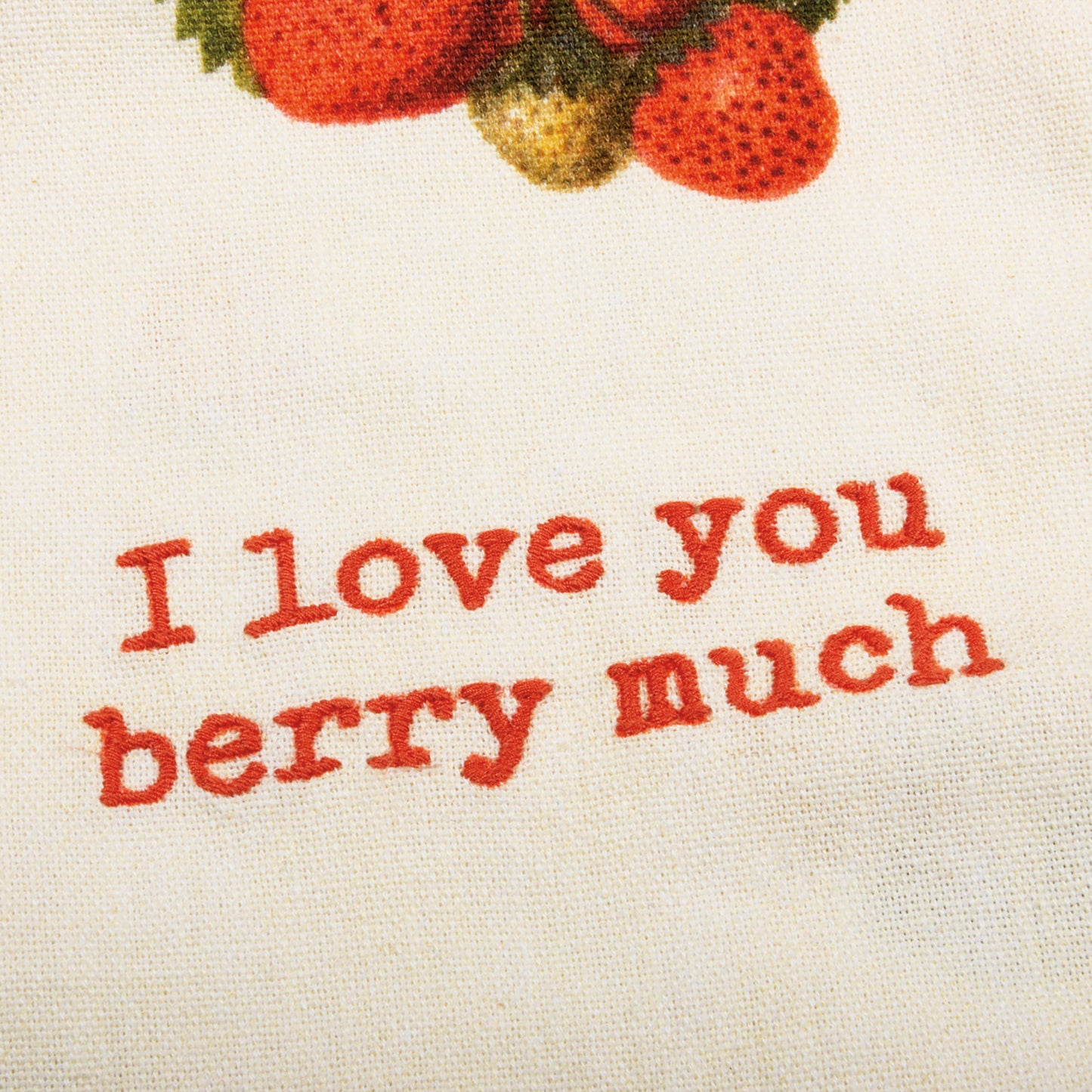 I Love You Berry Much Kitchen Towel