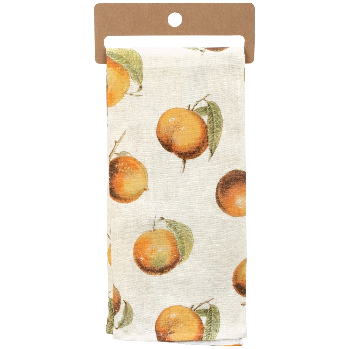 Practice What You Peach Kitchen Towel