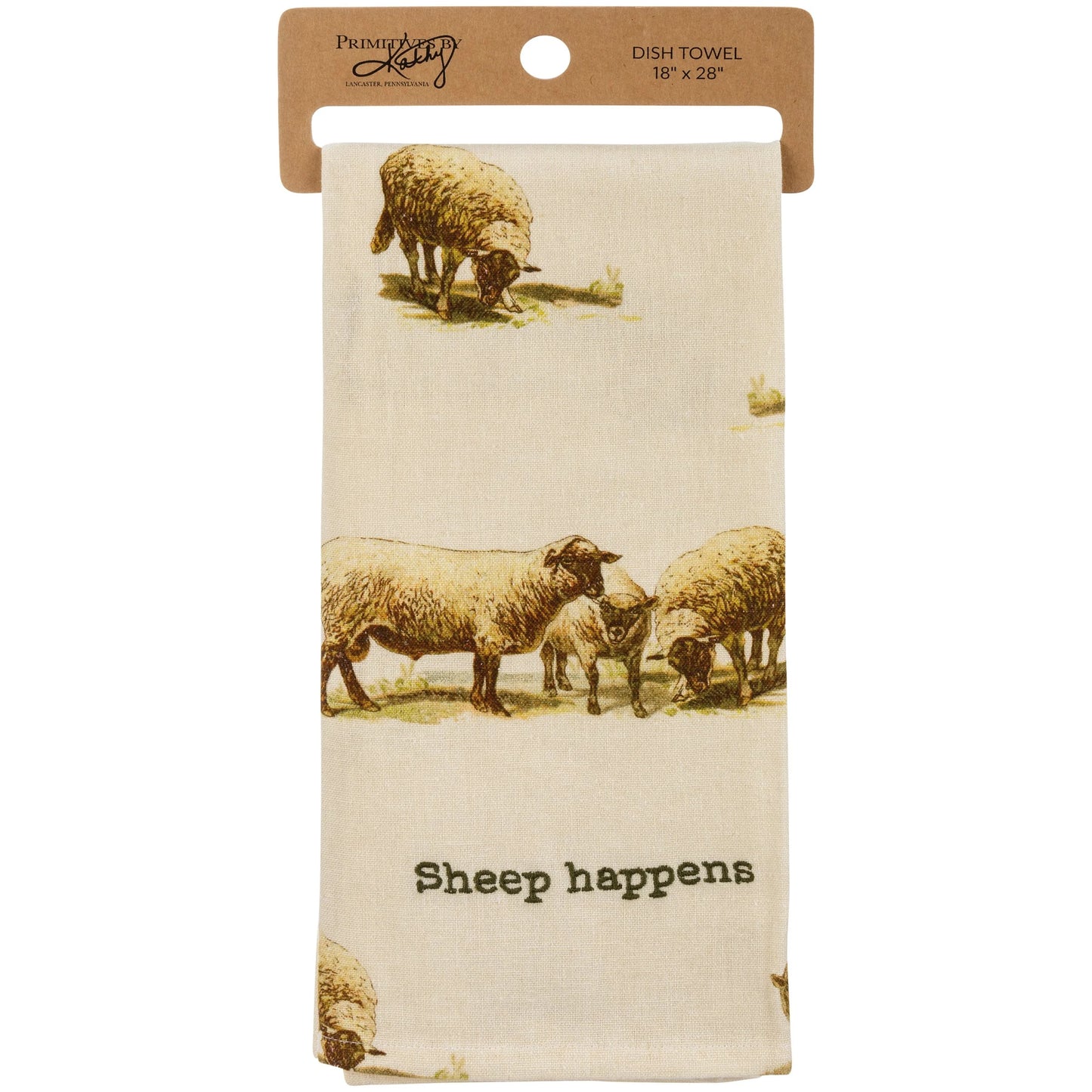 Sheep Happens Kitchen Towel