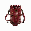Horse Bucket Bag Punk Animals Crossbody Bag