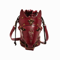Horse Bucket Bag Punk Animals Crossbody Bag