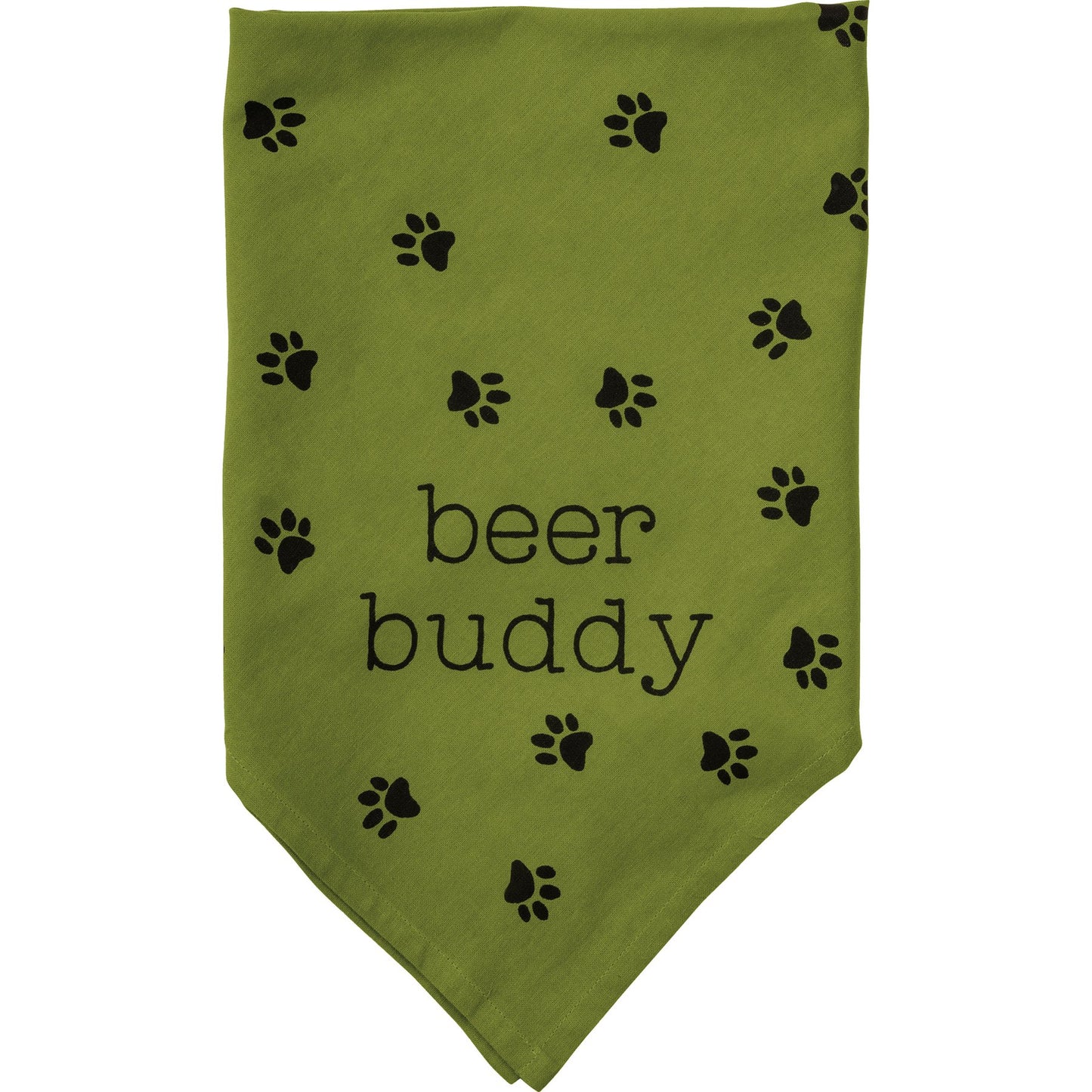 Here/Beer Buddy Large Pet Bandana