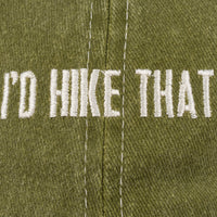 I'd Hike That Baseball Cap