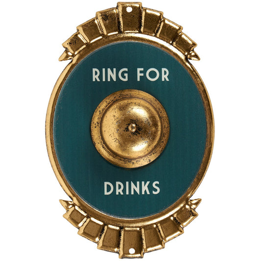 Ring For Drinks Bell Sign