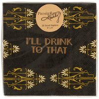 I'll Drink To That Cocktail Napkin