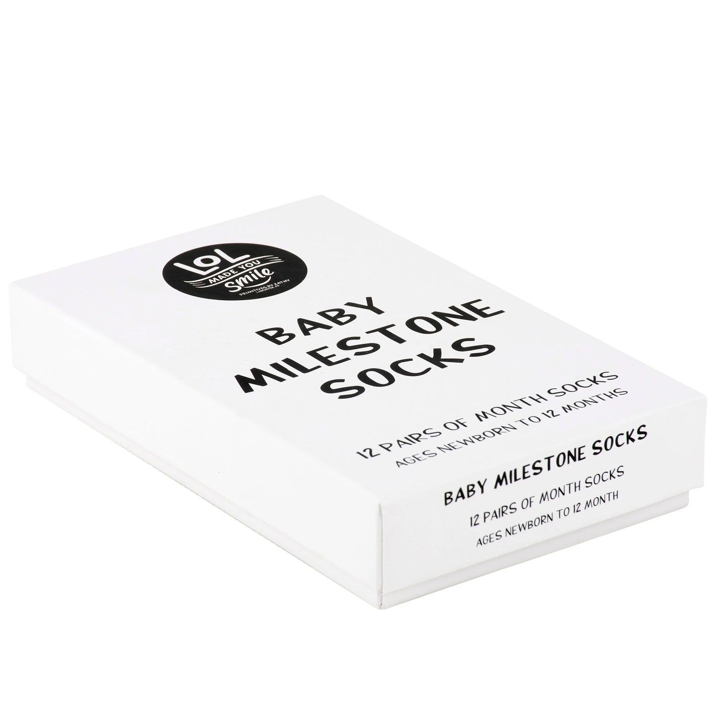 Milestone Baby Sock Set
