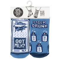 Got Milk Baby Sock Set