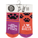 My Sibling Has Paws Baby Sock Set