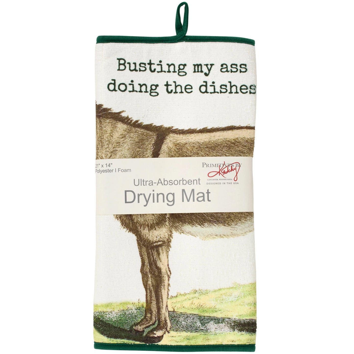 Doing The Dishes Drying Mat