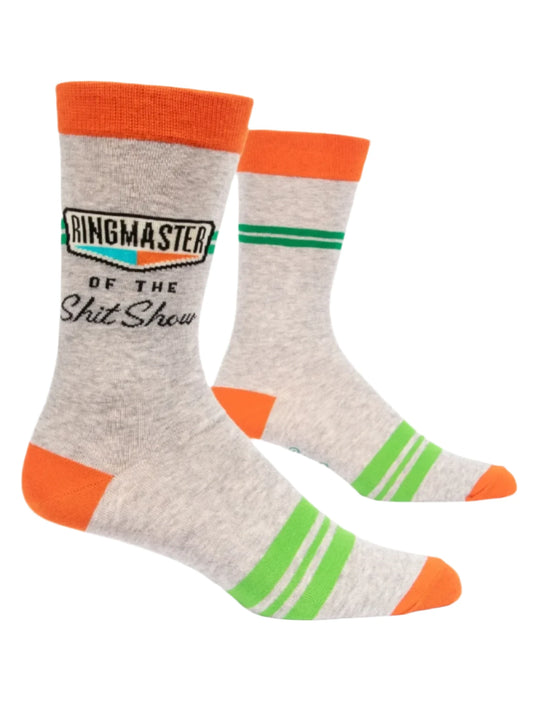 Ringmaster Of The Shit Show Socks