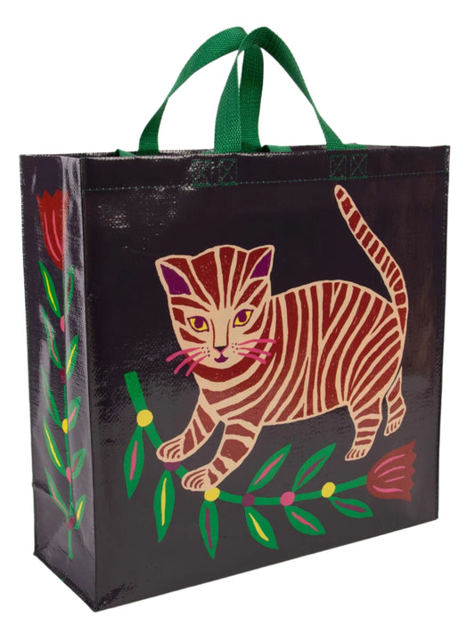 Tiger Kitten Shopper Tote Bag