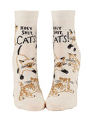 Holy Shit. Cats! Ankle Socks
