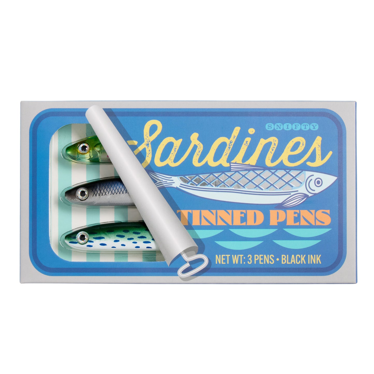 Sardine Tinned Fish Pens 3 Pack