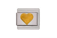 Gold Heart Italian Charm