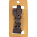 Wolf Brown Vegan Leather Adjustable Bracelet