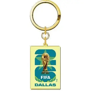 Fifa 2026 World Cup 2D Dallas Keychain