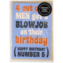 Number Five Puzzle Card