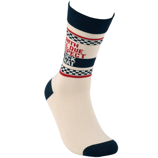 All Due Respect Socks