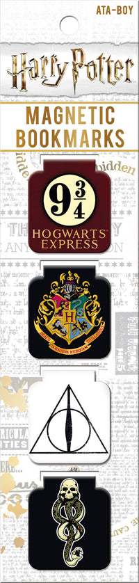Harry Potter Magnetic Bookmark Set Of 4