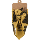 Great Dane/Love My Human Large Pet Bandana