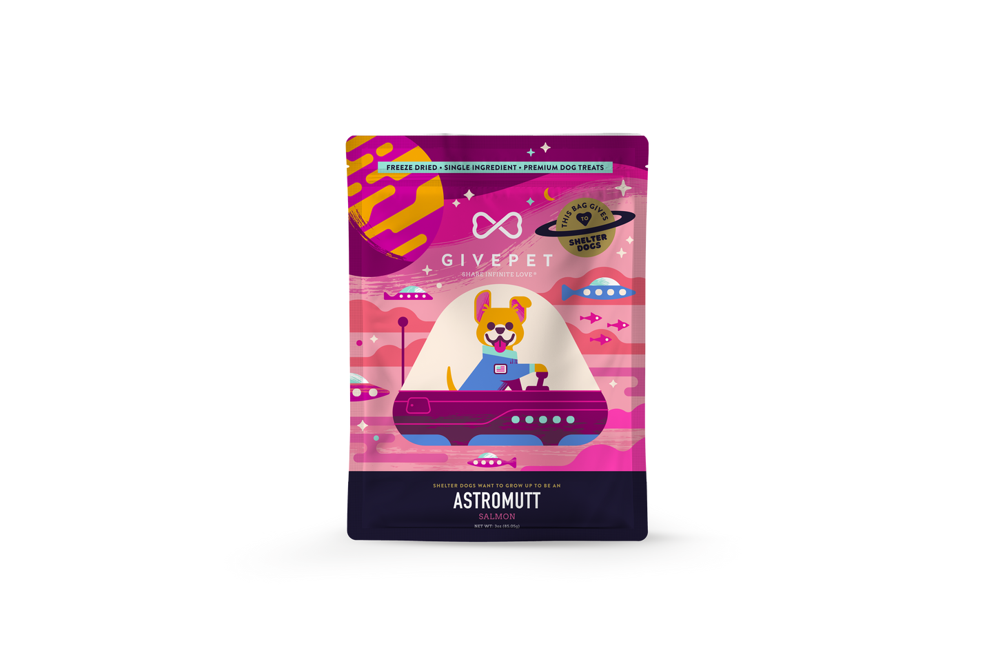 Astromutt Freeze-Dried Dog Treats