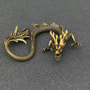 Brass Chinese Dragon Desktop Ornament