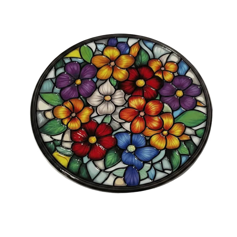 Flower Round Coasters