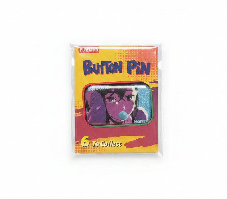 Dan Da Dan Fantasy Close-Up Button Pin