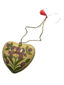 Paper Mache Hanging Hearts