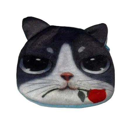 Cat Face Coin Purse