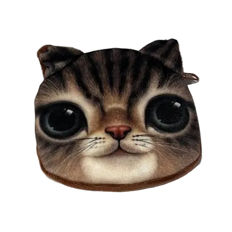 Cat Face Coin Purse