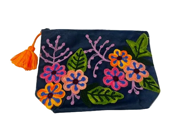 Embroidered Velvet Bags