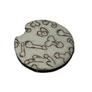 Penis Set of 2 Neoprene Coasters