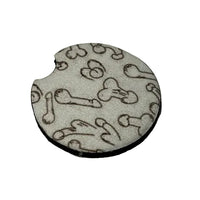 Penis Set of 2 Neoprene Coasters