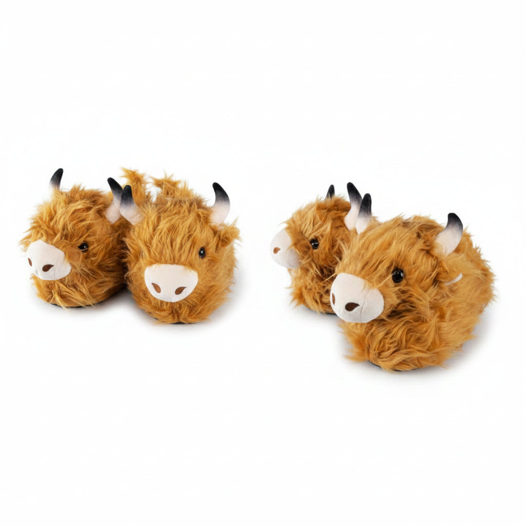 Highland Cow Slippers