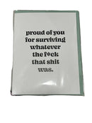Proud of You Card