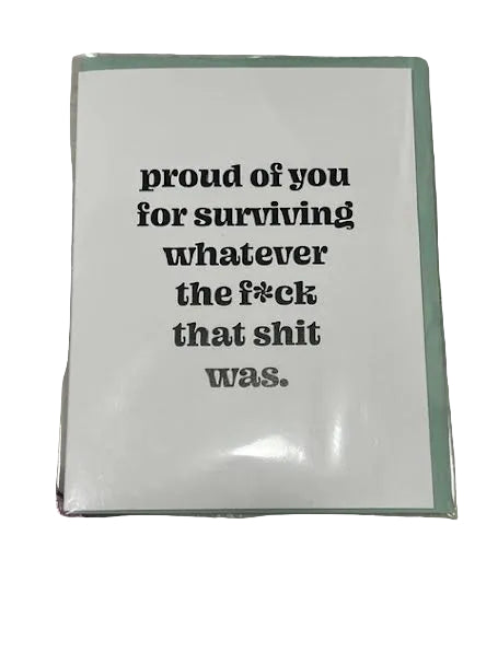 Proud of You Card