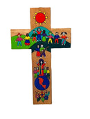 Wooden Hand Painted Crosses