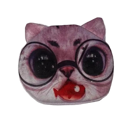 Cat Face Coin Purse