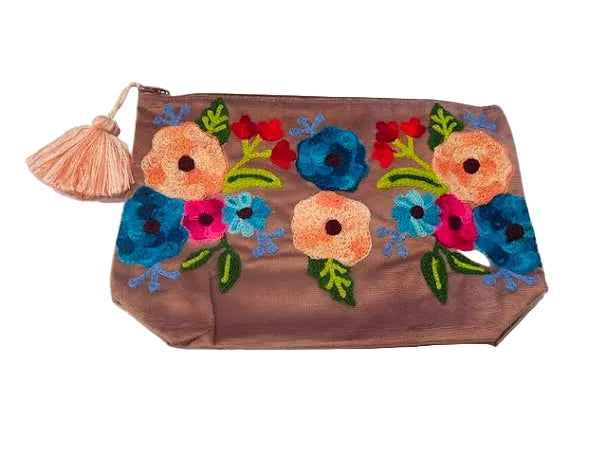 Embroidered Velvet Bags