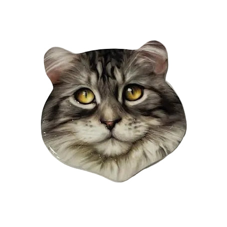 Cat Face Coasters