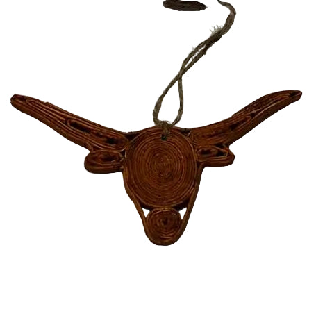 Recycled Magazine Ornaments