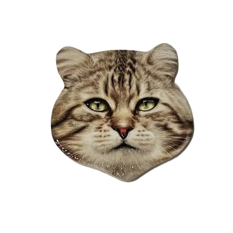 Cat Face Coasters