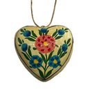 Paper Mache Hanging Hearts