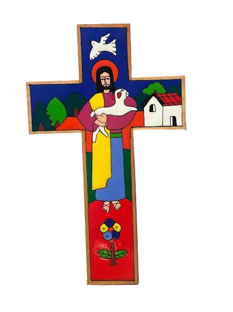 Wooden Hand Painted Crosses