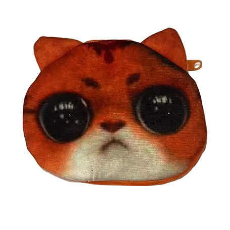 Cat Face Coin Purse