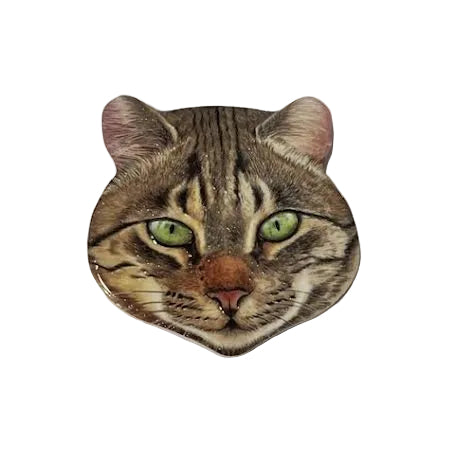 Cat Face Coasters