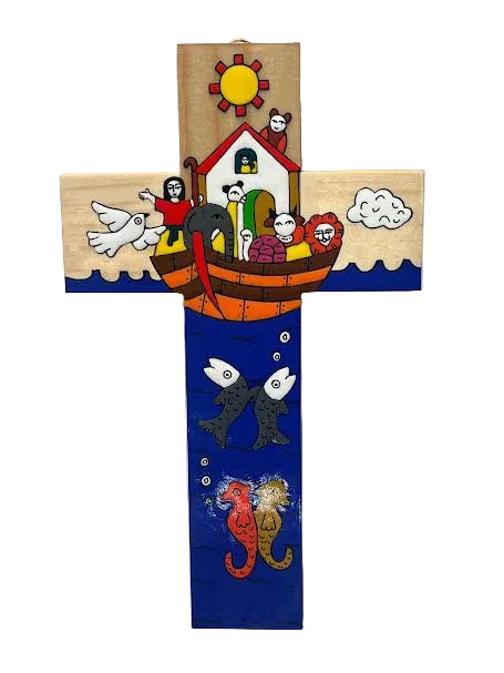 Wooden Hand Painted Crosses