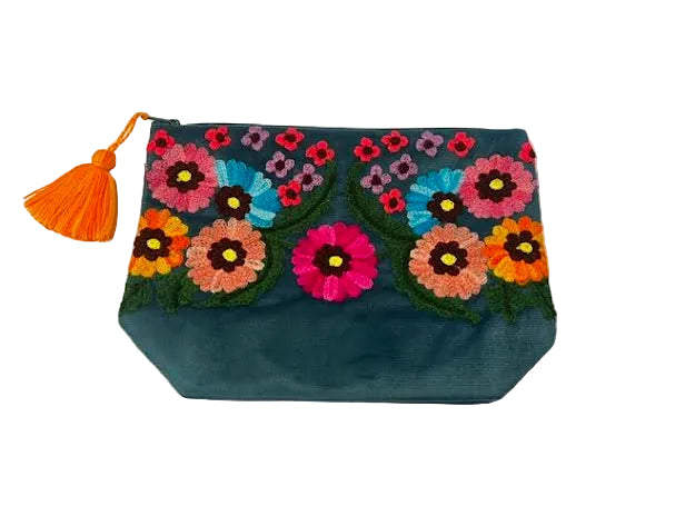 Embroidered Velvet Bags